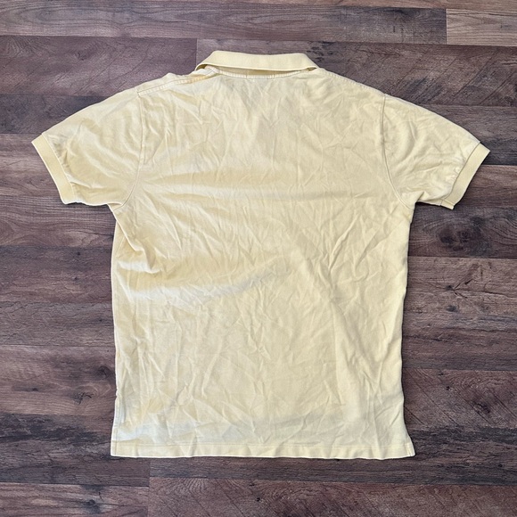 Vintage Polo Ralph Lauren Polo Shirt Mens Large Yellow - Picture 3 of 5